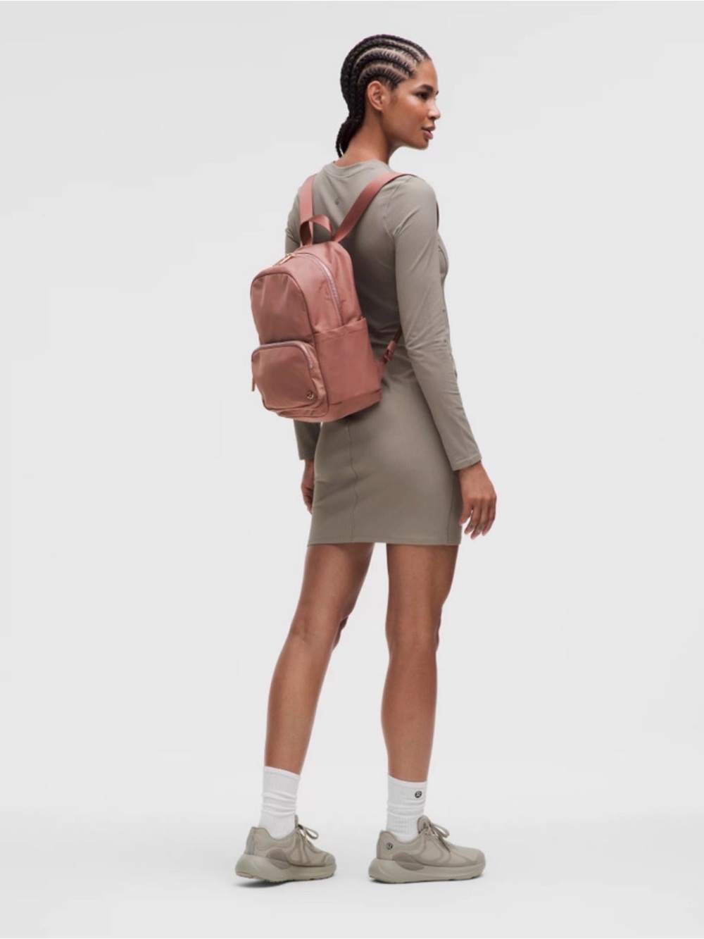 lululemon athletica Cream Everywhere Small Backpack with Gold Hardware 11.5 L - Picture 5 of 5